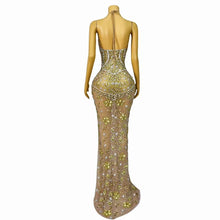 Load image into Gallery viewer, ALYONA Crystal Evening Dress
