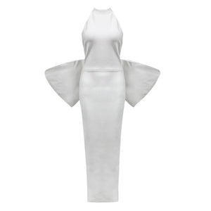 NANDIPHA MNTAMBO Backless Bow Gown