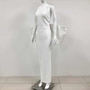 NANDIPHA MNTAMBO Backless Bow Gown