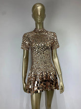 Load image into Gallery viewer, AMELIA Sequin Mini Dress
