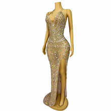 Load image into Gallery viewer, ALYONA Crystal Evening Dress
