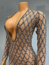 Load image into Gallery viewer, ALEXA Crystal Evening Dress
