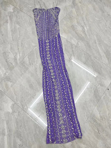 ACADIA Mesh Long Dress