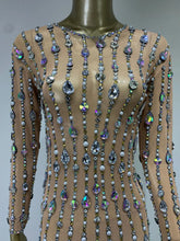 Load image into Gallery viewer, AGNES Crystal Pearl Dress
