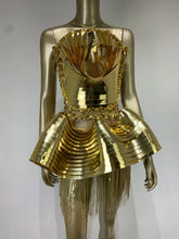 Load image into Gallery viewer, JUDITH MASON Two Piece Metallic Set
