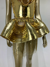 Load image into Gallery viewer, JUDITH MASON Two Piece Metallic Set
