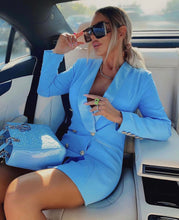Load image into Gallery viewer, ACCA BLUE Blazer Dress
